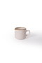 Hermia Juego de Tazas de Té de 12 Piezas Crema y Canela